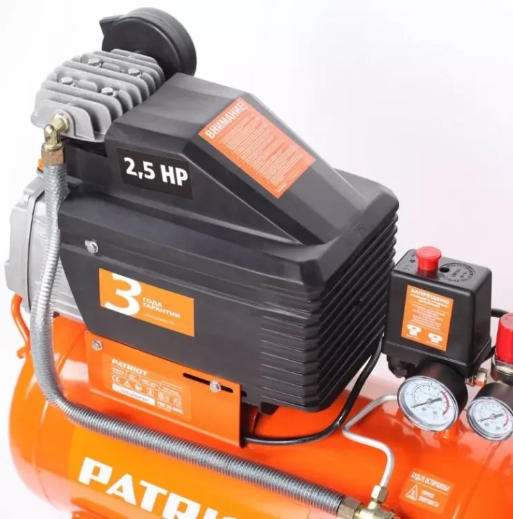 Компрессор масляный поршневой прямой привод PATRIOT PRO 24-260 купить в Магнитогорске