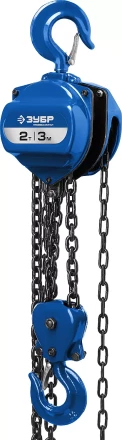 Таль цепная "ТШ-2-3" шестеренная, ЗУБР Профессионал 43081-2, 2т / 3м 43081-2_z01 купить в Магнитогорске
