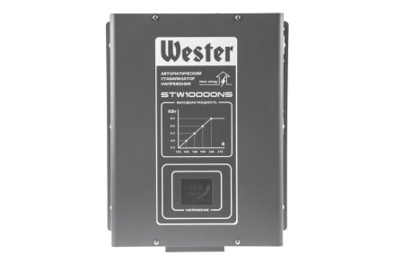Стабилизатор напряжения WESTER STW10000NS купить в Магнитогорске