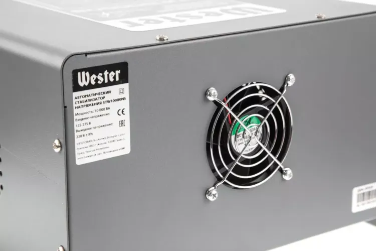 Стабилизатор напряжения WESTER STW10000NS купить в Магнитогорске
