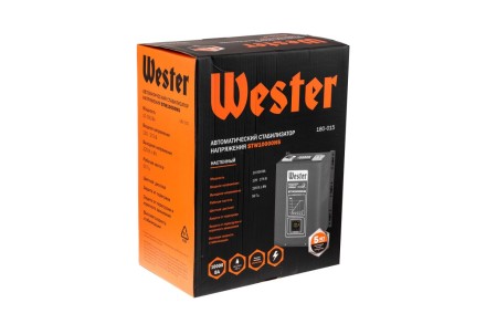 Стабилизатор напряжения WESTER STW10000NS купить в Магнитогорске