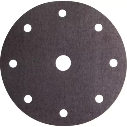 Круг шлифовальный URAGAN &quot;Универсальный водостойкий с покрытием стеарата цинка&quot; на липучке, 9 отв., P320, 150мм, 50шт 907-44114-320-50 купить в Магнитогорске