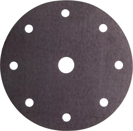 Круг шлифовальный URAGAN &quot;Универсальный водостойкий с покрытием стеарата цинка&quot; на липучке, 9 отв., P320, 150мм, 50шт 907-44114-320-50 купить в Магнитогорске