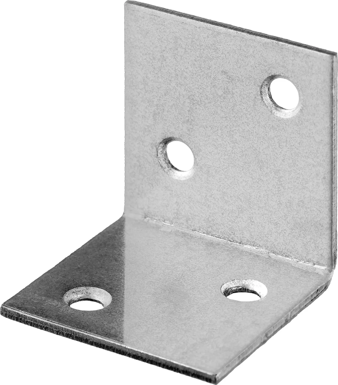 ЗУБР УМШ-1.5, 30 x 30 x 30 x 1.5 мм, белый цинк, широкий мебельный уголок (31034-30) купить в Магнитогорске