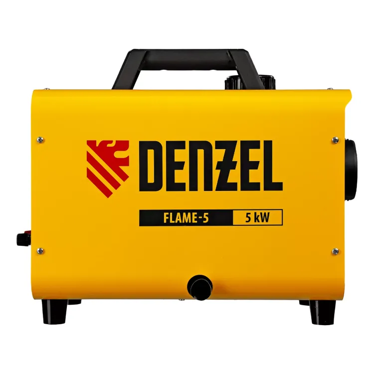 Дизельная тепловая портативная пушка Denzel Flame-5 96495, 5кВт, 300м3/ч, непр.наг., циф. терм. купить в Магнитогорске