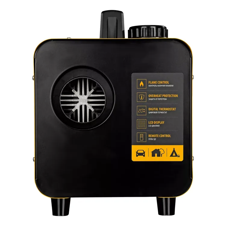 Дизельная тепловая портативная пушка Denzel Flame-5 96495, 5кВт, 300м3/ч, непр.наг., циф. терм. купить в Магнитогорске