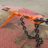 Стяжки цепные для крепления грузов с крюками  р-н 8 тонн L=5 метра купить в Магнитогорске