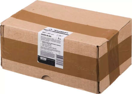 Болт ЗУБР &quot;МАСТЕР&quot; с шестигранной головкой, ГОСТ 7798-70, класс прочности 5.8, оцинкованный, M6x60мм, 5кг 303080-06-060 купить в Магнитогорске