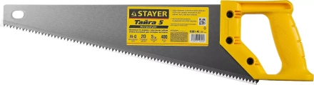 Ножовка ударопрочная (пила) STAYER ТАЙГА-5 400 мм, 5 TPI, быстрый рез поперек волокон, для крупных и средних заготовок 15061-40_z01 купить в Магнитогорске