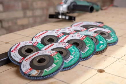 Круг Лепестковый Торцевой (КЛТ) HAMMER КЛТ 1 Ф115х22 Р60 213-002 купить в Магнитогорске