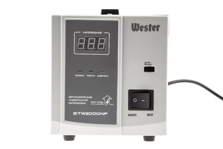 Стабилизатор напряжения WESTER STW2000NP купить в Магнитогорске