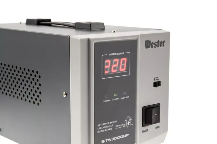 Стабилизатор напряжения WESTER STW2000NP купить в Магнитогорске