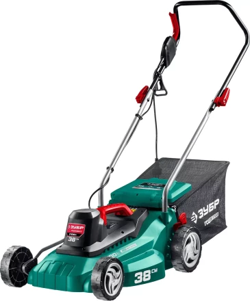 ЗУБР 1700 Вт, ш/с 38 см, сетевая газонокосилка (ГСЦ-38-1700) купить в Магнитогорске