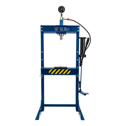 Пресс гидравлический с манометром и педалью Stels 52312, 12 т (комплект из 2 частей) купить в Магнитогорске