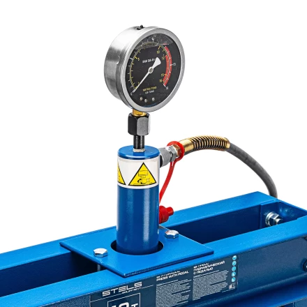 Пресс гидравлический с манометром и педалью Stels 52312, 12 т (комплект из 2 частей) купить в Магнитогорске