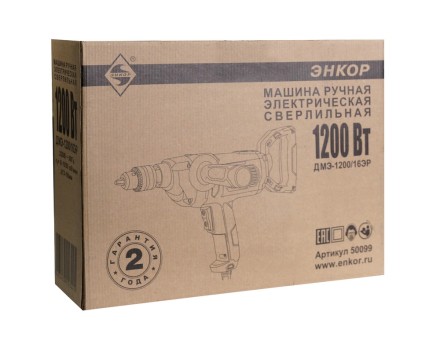 Дрель-миксер ДМЭ-1200/16ЭР Энкор 50099 купить в Магнитогорске