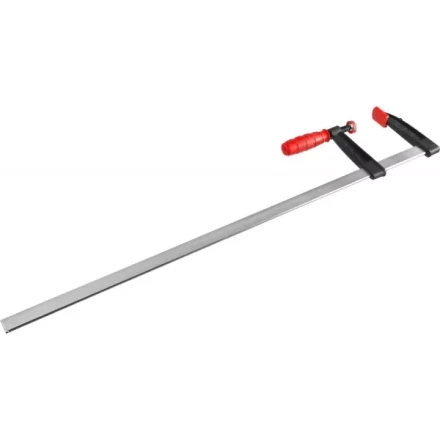 Струбцина ЗУБР &quot;МАСТЕР&quot;, тип &quot;F&quot;, пластмассовая ручка, стальная закаленная рейка, 120х800мм 32150-120-800 купить в Магнитогорске