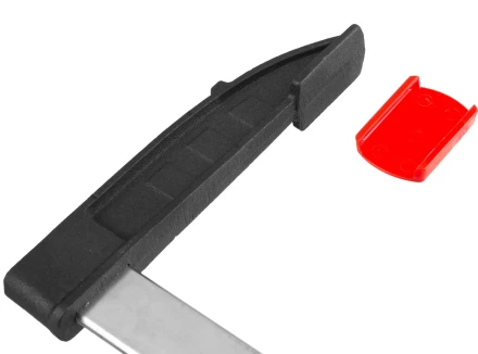 Струбцина ЗУБР &quot;МАСТЕР&quot;, тип &quot;F&quot;, пластмассовая ручка, стальная закаленная рейка, 120х800мм 32150-120-800 купить в Магнитогорске