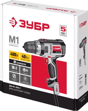 Дрель-шуруповерт сетевая ДШ-М1-400-2 серия МАСТЕР купить в Магнитогорске