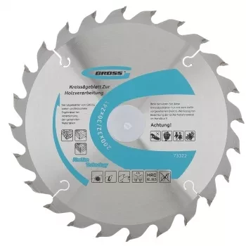 Пильный диск по дереву 200 x 32/30 x 24Т GROSS 73322 купить в Магнитогорске