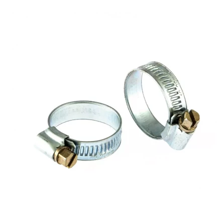 Хомуты металлические червячные 19-29 мм ширина 12 мм английский тип W1 2 шт Сибртех 47667 купить в Магнитогорске