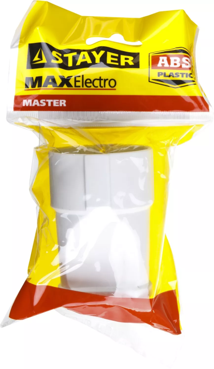 Розетка MAXElectro электрическая, 16А/220В, с заземлением, белая, STAYER 55180-W купить в Магнитогорске