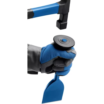 ЗУБР 45 х 250 мм, зубило-конопатка с протектором, Профессионал (2123-45) купить в Магнитогорске