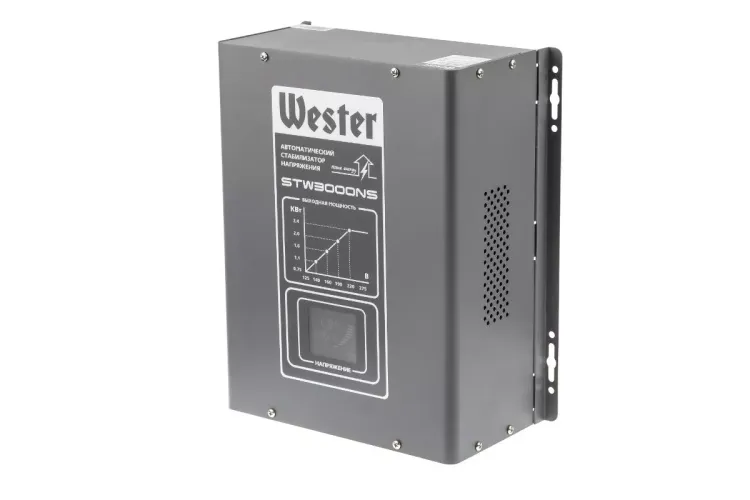 Стабилизатор напряжения WESTER STW3000NS купить в Магнитогорске