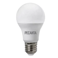 Лампа светодиодная РЕСАНТА LL-R-A65-15W-230-4K-E27 76/1/20