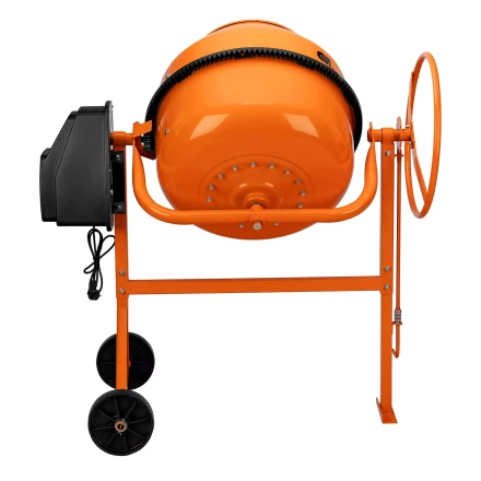Бетоносмеситель БСЕ-200П, 200 л, 1000 Вт, полиамидный венец// Сибртех 95510 купить в Магнитогорске