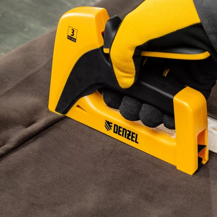 Скобы, 8 мм, для мебельного степлера, тип 53, 2000 шт. Denzel 41101 купить в Магнитогорске