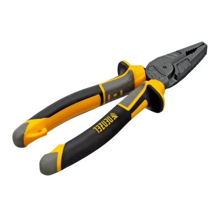 Плоскогубцы комбинированные 180 мм Denzel 17081, трехкомпонентные рукоятки купить в Магнитогорске