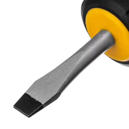 Отвертка, SL6x38 мм, S2, 3к рукоятка Denzel 122017 купить в Магнитогорске