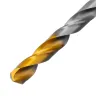Сверло спиральное по металлу Denzel 7,0 x 109 мм, Р6М5, Golden Tip, 718237 купить в Магнитогорске