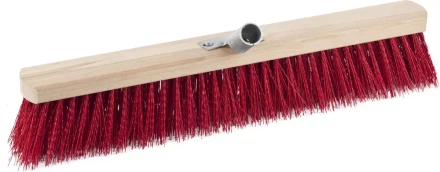 Щетка GRINDA &quot;EURO&quot; уличная без ручки, буковая колодка, жесткая щетина, с металлическим держателем для черенка, 50см 39193-50 купить в Магнитогорске
