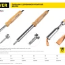 Паяльник с деревянной рукояткой и долговечным жалом, STAYER "MASTER" MAXTerm, 55310-60, 60 Вт, клин 55310-60 купить в Магнитогорске