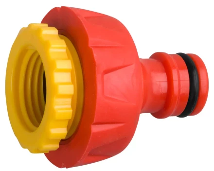 Адаптер GRINDA внешний &quot;Premium&quot;, пластмассовый с TPR, 1/2&quot;-3/4&quot; 8-426405 купить в Магнитогорске