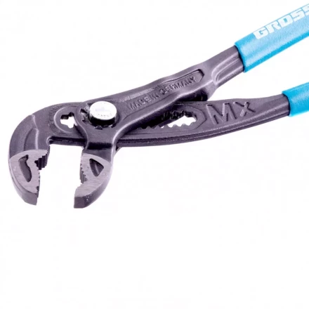 Клещи переставные кнопочный механизм обливные рукоятки 300 мм Gross 15728 купить в Магнитогорске