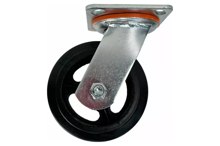 Аппаратное поворотное колесо большегрузное HITCH 152*50 резина черная SCd63 (SZ084997) купить в Магнитогорске