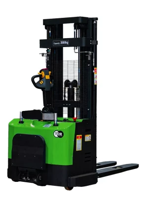 Штабелер самоходный 1,5 т 5,5 м TOR ES15T4 Li-ion 24/200 В/Ач ЭУР, Curtis, H-мачта (с платформой) 1048442 купить в Магнитогорске