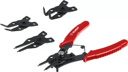 ЗУБР 4-в-1, 4 насадки, съемник стопорных колец (2283) купить в Магнитогорске