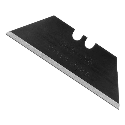 Лезвия, 19 мм, сталь SK5 - 0,6 мм, трапециевидные, 5 штук// Denzel 79318 купить в Магнитогорске