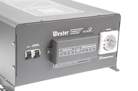 Стабилизатор напряжения WESTER STW5000NS купить в Магнитогорске