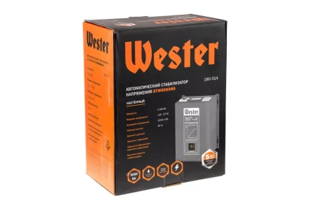 Стабилизатор напряжения WESTER STW5000NS купить в Магнитогорске