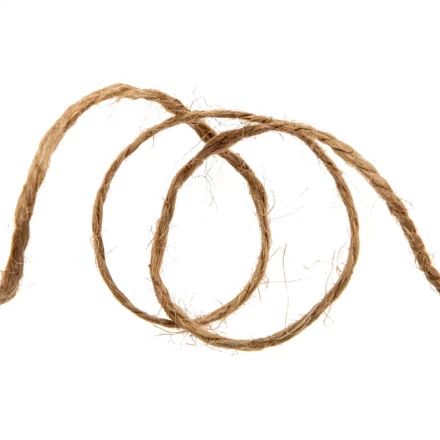 Шнур банковский джутовый 100 м, в диспенсере, вес 120 гр +- 10%, Россия Сибртех 94156 купить в Магнитогорске