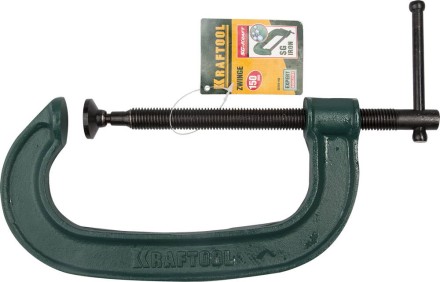 Струбцина KRAFTOOL &quot;EXPERT&quot;, высокопрочный чугун с шаровидным графитом, 6&quot;/150 мм 32229-150 купить в Магнитогорске