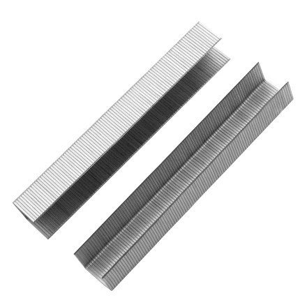 Скобы, 10 мм, для мебельного степлера, тип 53, 2000 шт. Denzel 41102 купить в Магнитогорске