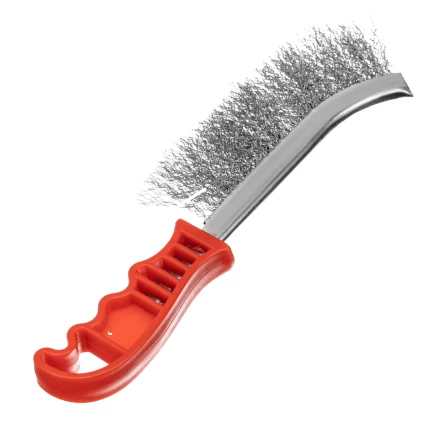 Щетка металлическая фосфатированная, пластиковая ручка Matrix 748325 купить в Магнитогорске