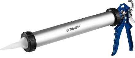 Пистолет для герметика ЗУБР &quot;ПРОФЕССИОНАЛ&quot;, закрытый, алюминиевый корпус, 600мл 06633-60 купить в Магнитогорске