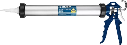Пистолет для герметика ЗУБР &quot;ПРОФЕССИОНАЛ&quot;, закрытый, алюминиевый корпус, 600мл 06633-60 купить в Магнитогорске